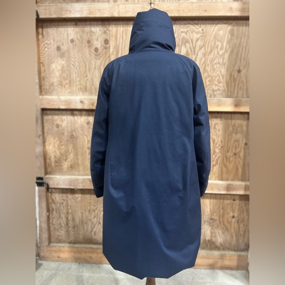 Jil Sander +J x Uniqlo Hybrid Down Wool Blend Jacket Coat High Neck Size Small - Picture 6 of 13
